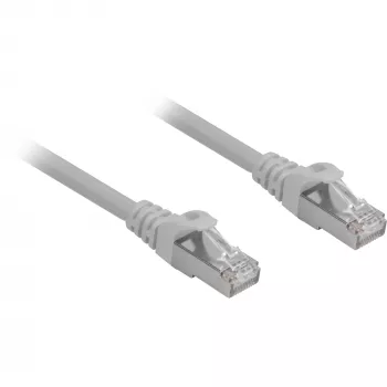 Sieťový kábel Sharkoon Cat.6a SFTP RJ-45 Cat6a 15 m sivý