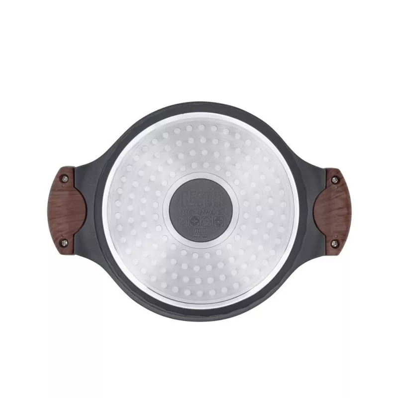 Kuchynské náčinie Resto Kitchenware Capella 2,6 L okrúhle čierne drevo