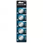 Gombíková lítiová batéria everActive CR2450, 3 V, výška 5 mm — balenie 5 ks