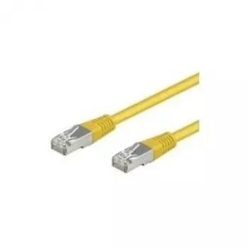 Wentronic Goobay CAT 5e patch kábel, SF/UTP, žltý, 1 m - CCA medená zmes (68065)