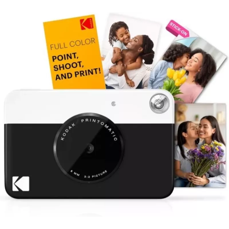Kodak PRINTOMATIC okamžitý fotoaparát, 2x3 palca, čierny