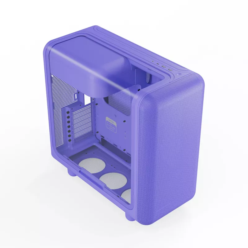 HYTE Mid-Tower skriňa X50 Taro Milk (CS-HYTE-X50G-TM)