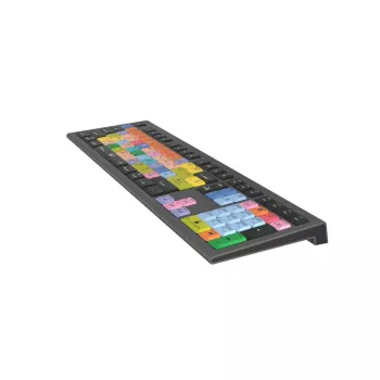 Klávesnica Logickeyboard LKB-LOGXP2-A2M-UK univerzálna USB QWERTY UK English čierna