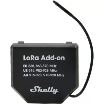 LoRa rozširujúci modul Shelly LoRa Add-on pre IoT konektivitu, značka Shelly (model Shelly_LoRa_Add-on)