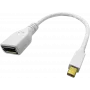 ROLINE - DisplayPort adaptér - Mini DisplayPort (samec) na DisplayPort (samica) - čierny (12.03.3163)