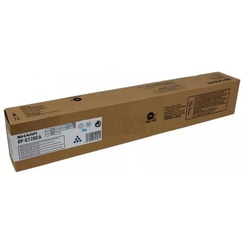 Sharp BP-GT20CA - toner azúrový - pre BP10C20 / BP20C20 / BP20C25