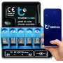 I/O modul bleBox shutterBoxDC 2x binárne vstupy, 2x reléové výstupy 230V