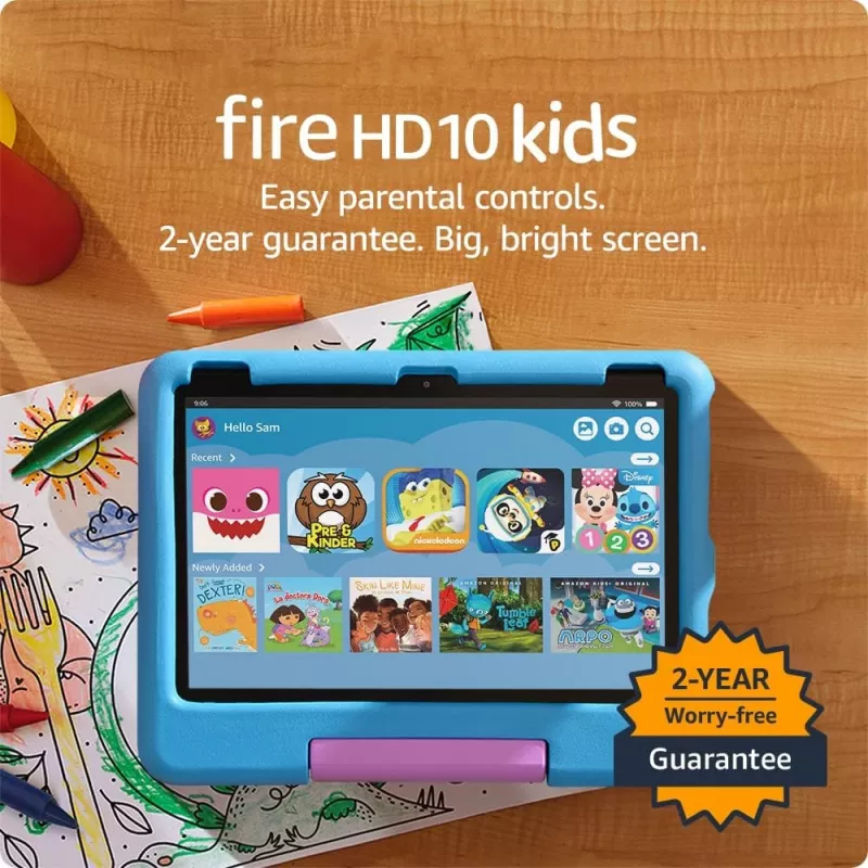 Amazon Fire HD10 Kids 13. generácia 32 GB 10,1 palca modrý