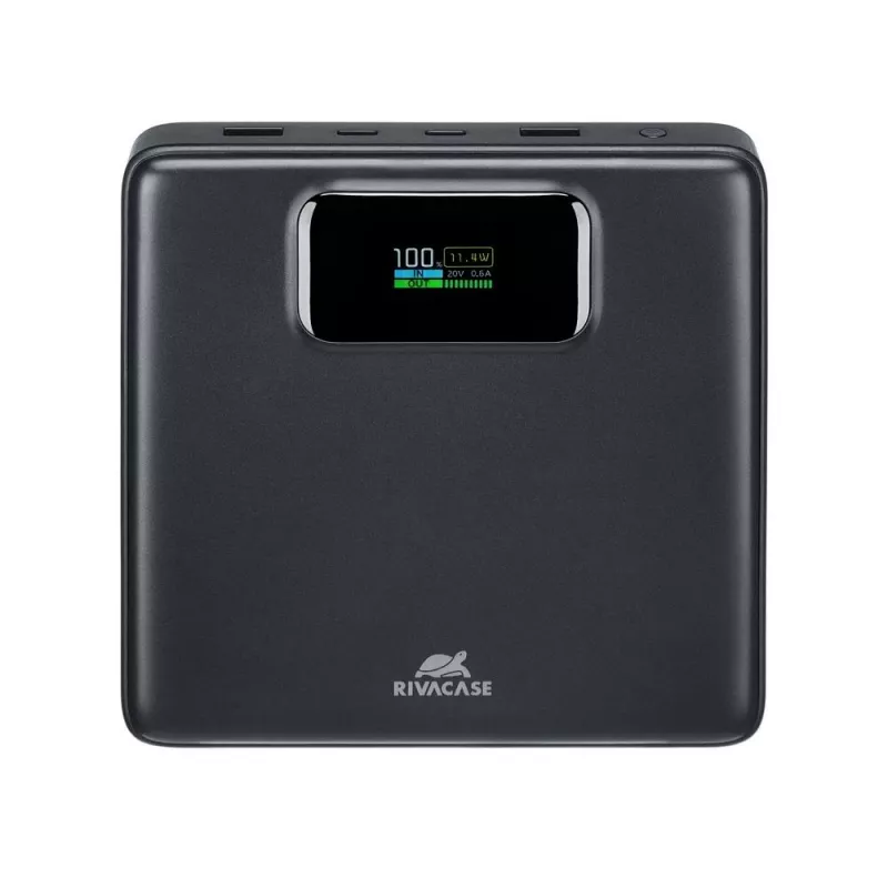 Powerbanka Rivacase VA1091 — 25800 mAh, celkový výstupný výkon 100 W, USB porty