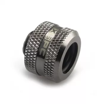 XSPC konektor G1/4 na 14 mm hardtube, čierny chróm - 8 ks