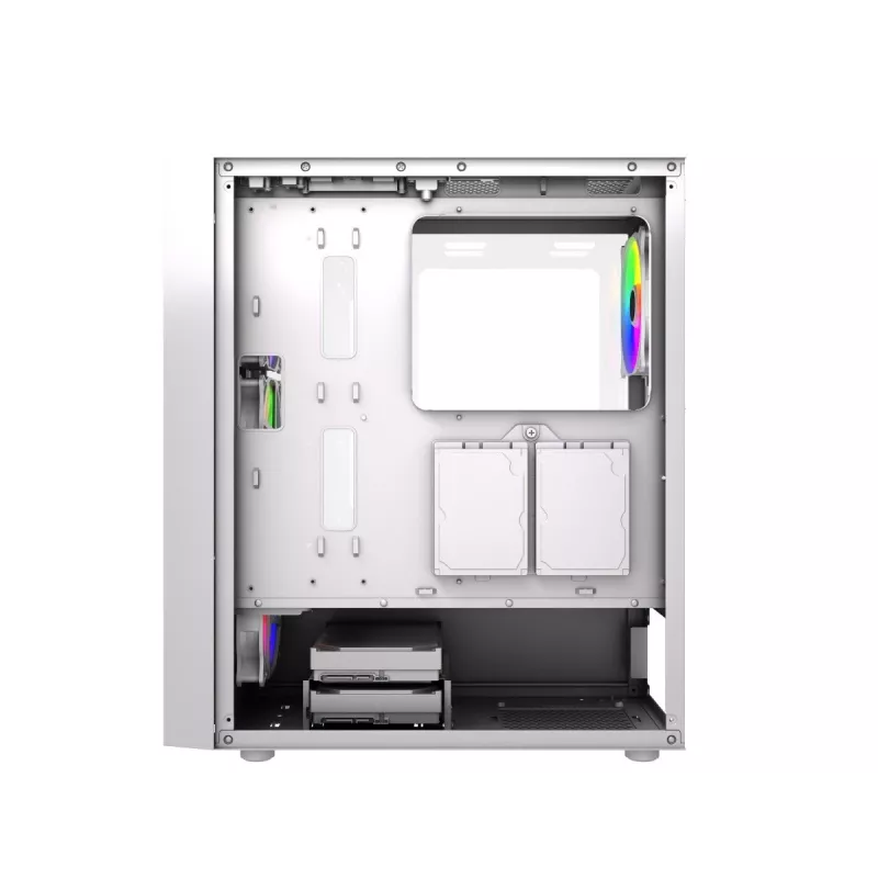 PC skriňa Midi-Tower Fornax 4300 ATX biela