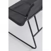 Extralink BLACK FOREST ZÁHRADNÁ SÚPRAVA TEXTILNÉ DVE STOLIČKY + LEŽADLO + SKLÁPACÍ STÔL ČIERNA L-0358 Outdoorová súprava