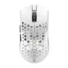 Herná myš Endgame Gear TENKO AKITSU MEDIUM — 40 g, PixArt 3950 senzor, 8K polling, biela