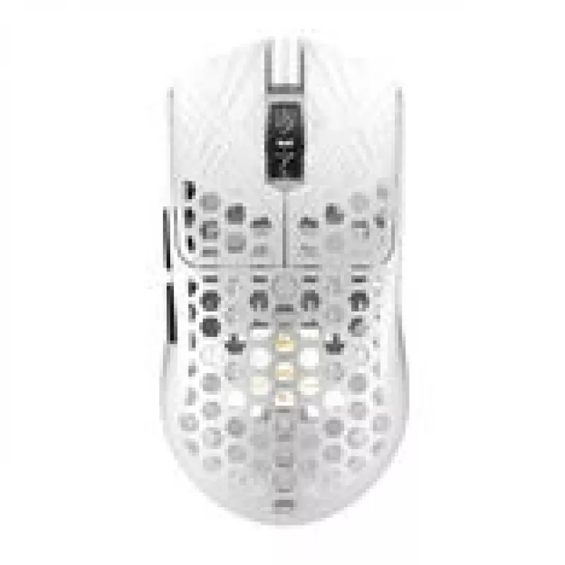 Herná myš Endgame Gear TENKO AKITSU MEDIUM — 40 g, PixArt 3950 senzor, 8K polling, biela