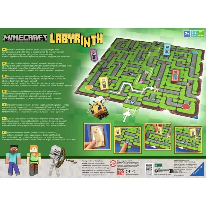 Minecraft Labyrinth, spoločenská hra