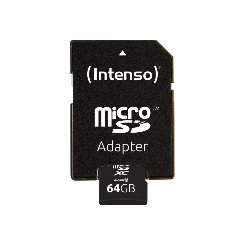 MicroSD karta Intenso 64GB MicroSDXC Class 10