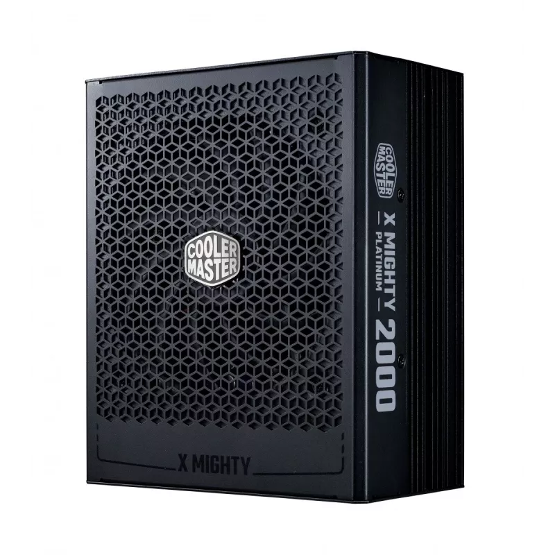 Napájací zdroj Cooler Master X Mighty Platinum 2000W 230V, ATX 24-pol, 80 PLUS Platinum, čierny, 12 cm ventilátor