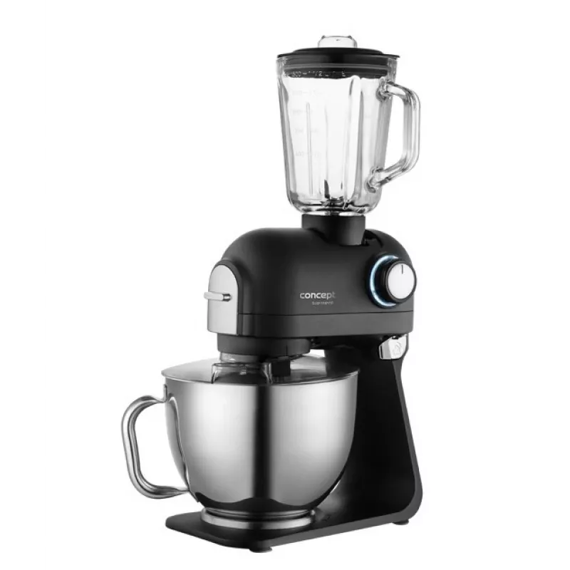 Stolový mixér Concept RM8000 - 1200 W kuchynský robot, čierny