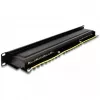 DeLOCK 66876 Patch panel 1U Cat6a čierny kovový