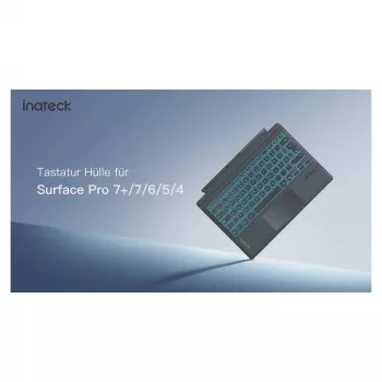 inateck klávesnica Surface sivá, Sureface GO 1-4 Com. QWERTZ
