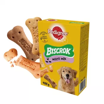 Pedigree Biscrock Original 500 g kurčina pre dospelých psov