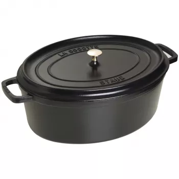 Pečacia panvica Staub 40509-509-0 12 L liatina čierna
