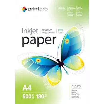 Fotopapier ColorWay PrintPro PGE180500A4 180 g/m², 500 listov, A4