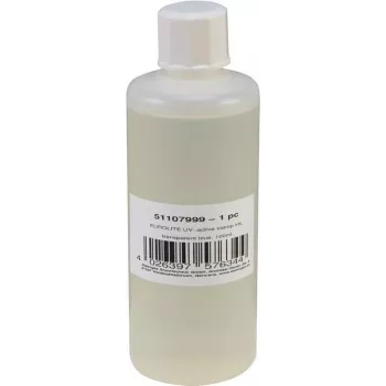 Dopĺňacia farba do pečiatkovej podušky EUROLITE UV-aktívna transparentná modrá 100 ml – pečiatková farba, UV-reaktívna transparentná modrá