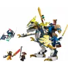LEGO NINJAGO set 71843 Rogue’s Mech Dragon Rider — 584 dielov, 4 minifigúrky, výška modelu 190 mm