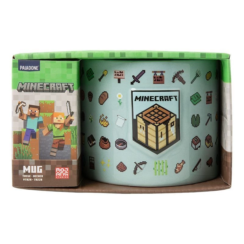 Paladone Minecraft hrnček s reliéfom