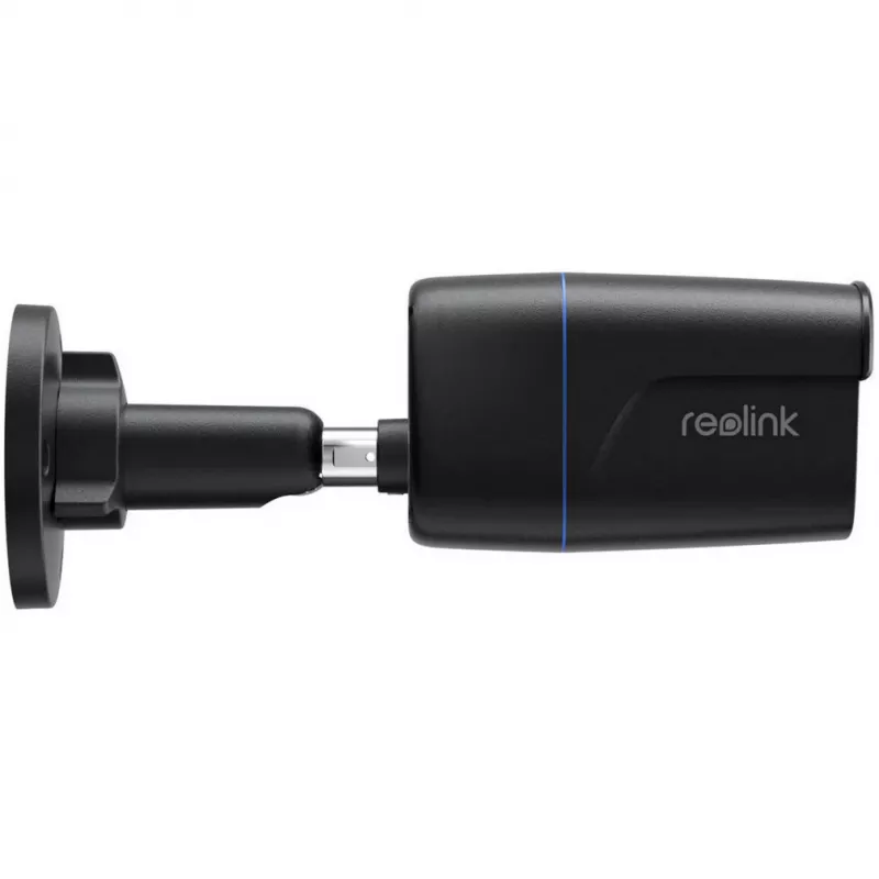 Reolink P330 4K IP bezpečnostná kamera, 8 MP 3840 x 2160, do interiéru aj exteriéru, vstavaný mikrofón, nočné videnie 30 m, čierna