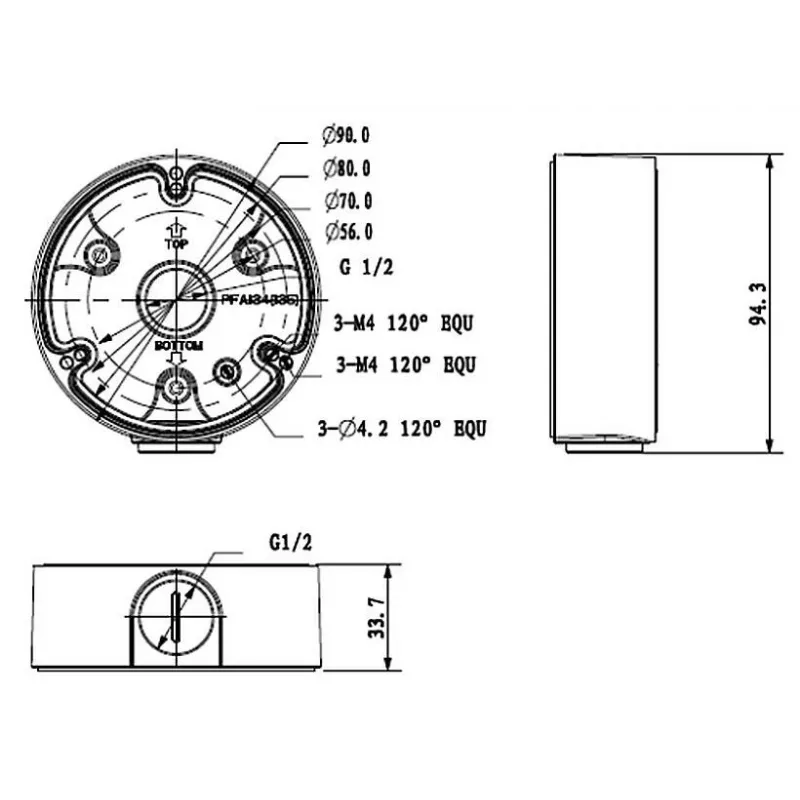 PFA135 adaptér kamery