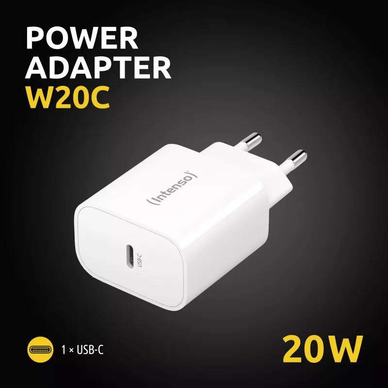 Nabíjačka do interiéru Intenso POWER ADAPTER USB-C/7802012