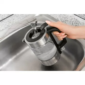 ProfiCook PC-WKS 1229 G rýchlovarná kanvica 1 L 1600 W nerez, priehľadná