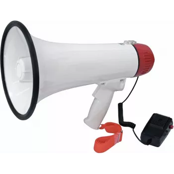 Megafón Omnitronic MP-15A 15 W výkon, 1000 m dosah, ručný megafón