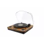 Remienkový audio gramofón AKAI ATT-11BT — hnedý, 33/45/78 ot/min, 0,8 W RMS