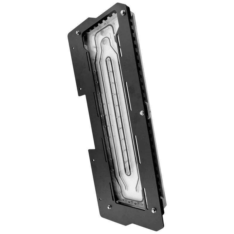 Predný rozdeľovací panel pre vlastné PC vodné chladenie, Singularity Spectre 2.0 Elite – predný držiak rezervoáru/prúdenia (SC-SPECTRE-ELITE-FRONT-BK)