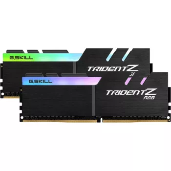 DIMM 16 GB DDR4-3200 (2x 8 GB) Dual-Kit, operačná pamäť čierna, F4-3200C16D-16GTZR, Trident Z RGB, INTEL XMP