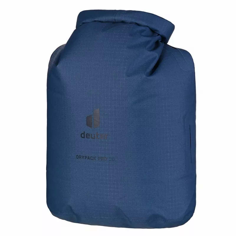 Vodotesný vak DEUTER Drypack Pro 20 – objem 20 L, rolovaný uzáver, zvárané švy