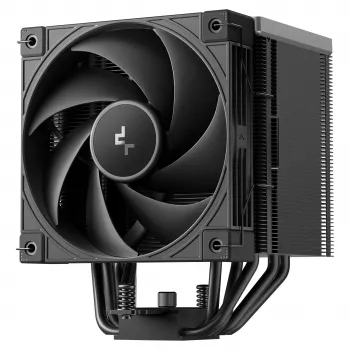 Vzduchový chladič DeepCool AK500 G2, 120-mm ventilátor, max. tlak vzduchu 3,33 mmH2O, 117×129×159 mm, čierny