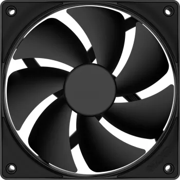 NZXT F Series F120P 120mm skriňový ventilátor - čierny