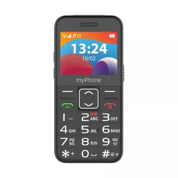 myPhone HALO | 3 LTE | čierny | 2,4 palca | IPS | 48 MB | 128 MB | Dual SIM | Nano SIM | 3G | Bluetooth | 2.1 | USB verzia Type-C | Vstavaný fotoaparát | Rozlíšenie hlavného fotoaparátu 0,3 MP