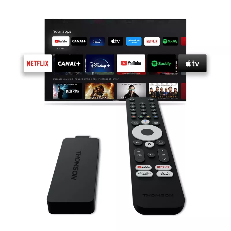 Príslušenstvo k TV setu stick Google TV 4K/145 Thomson