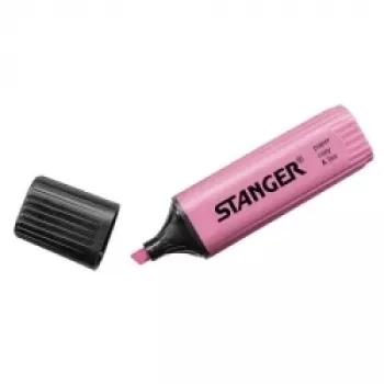 Zvýrazňovač Stanger 180012000 fialový, hrot 1–5 mm, klinový, atramentový marker