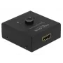 DeLock HDMI 2-1 obojsmerný 4K 60 Hz kompaktný - Retail Box - video/audio switch - 2 x HDMI - desktop (64072)