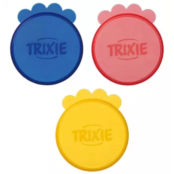 Viečko na konzervu Trixie TX-24551 plast 7,6 cm okrúhle, balenie 3 ks, pre psov a mačky