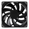 PHANTEKS M25 PWM 140mm ventilátor do skrine – balenie 3 ks, čierny