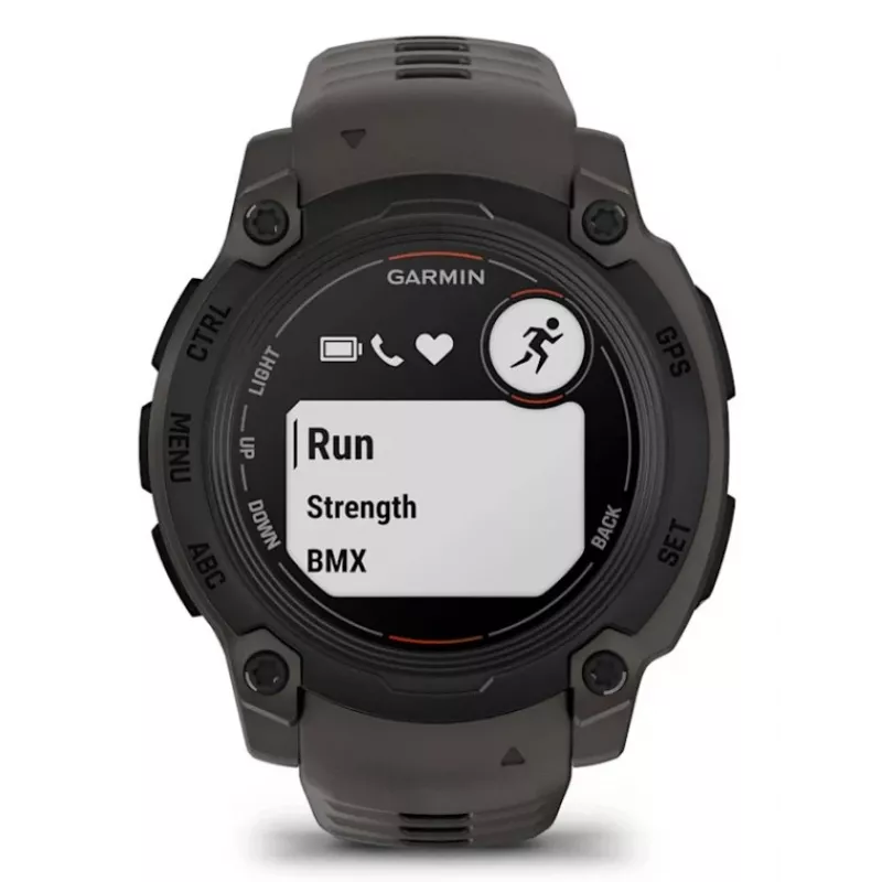 Garmin Instinct E 2,18 cm (0,86) MIP 40 mm digitálne 166 x 166 pixelov čierna GPS (satelit)