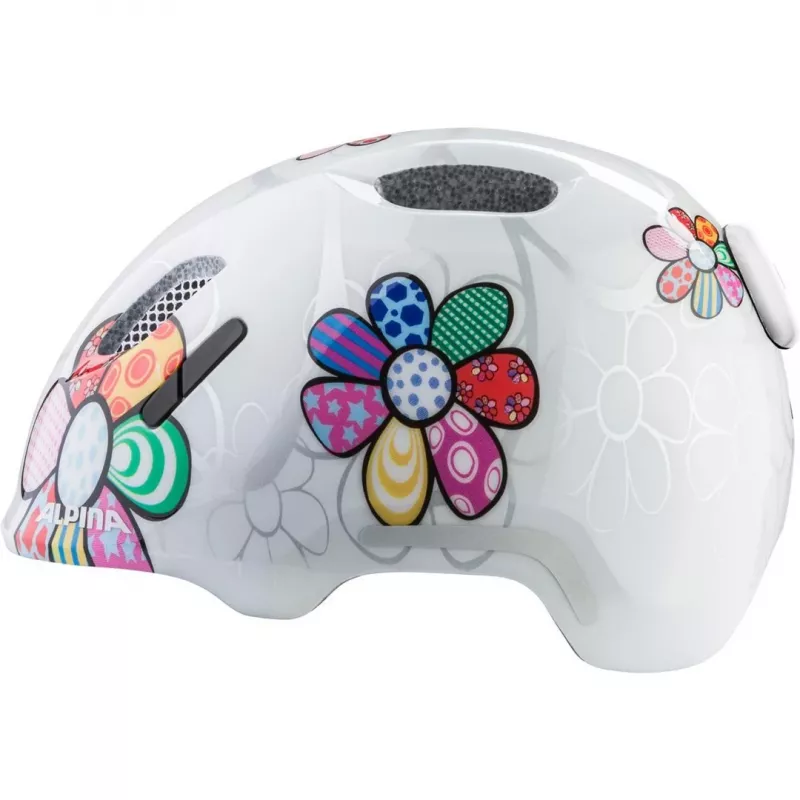 Cyklistická prilba ALPINA XIMO 2 FLASH WHITE FLOWER GLOSS 49-54