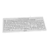 CHERRY STREAM 3.0 klávesnica kancelárska USB švajčiarska sivá